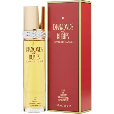 ELIZABETH TAYLOR “DIAMOND & RUBIES" 3.4OZ EDT WOMEN