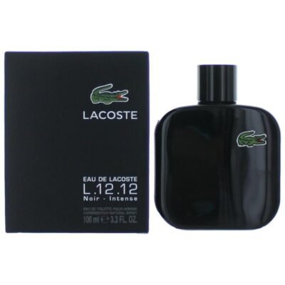 LACOSTE L.12.12 NOIR INTENSE 3.3OZ EDT SPR MEN