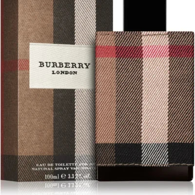 BURBERRY “LONDON” 3.4OZ EDT MEN