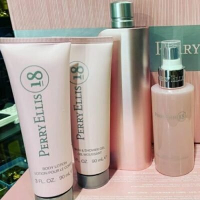 Set Perry Ellis 18 femenino, 4 piezas
