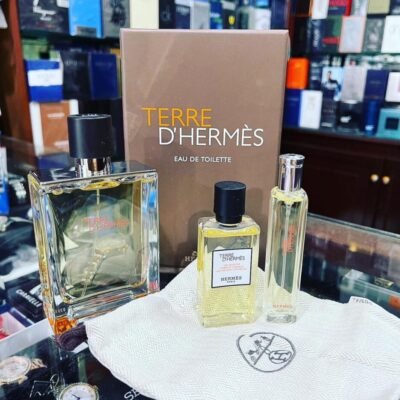 SET - HERMES "TERRE D'HERMES" 3.30Z EDT SPR "3PCS" MEN