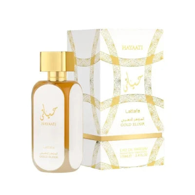 LATTAFA “HAYAATI GOLD ELIXIR” 3.4OZ EDP