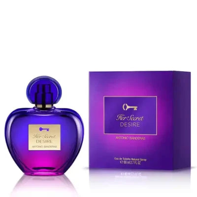 ANTONIO BANDERAS "HER SECRET DESIRE" 2.7OZ EDP WOMEN