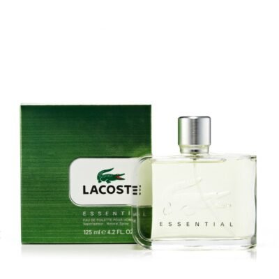 Essential Eau de Toilette for Men by Lacoste 2.5Oz