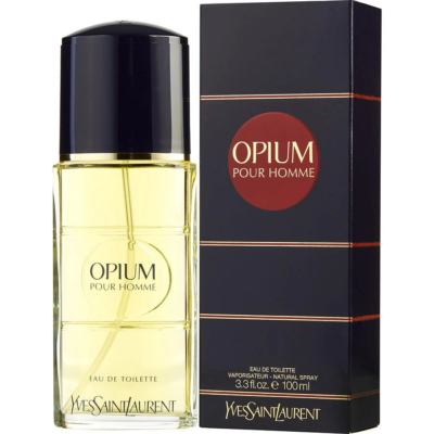 YVES SAINT LAURENT "OPIUM" 3.4OZ EDT SPR MEN