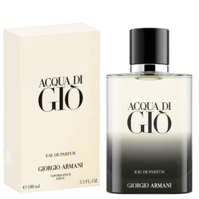 GIORGIO ARMANI "ACQUA DI GIO PARFUM" 3.4OZ SPR MEN