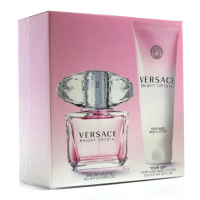 SET - VERSACE “BRIGHT CRYSTAL” 3OZ 2PCS WOMEN