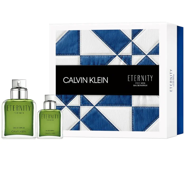 SET - ETERNITY 3.4OZ EDT 1.0 OZ "2PCS" MEN