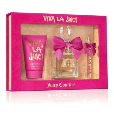 SET - “VIVA LA JUICY” 3.4OZ EDP 3PCS WOMEN