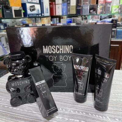 Set de fragancia para hombre Moschino Toy Boy 4 piezas