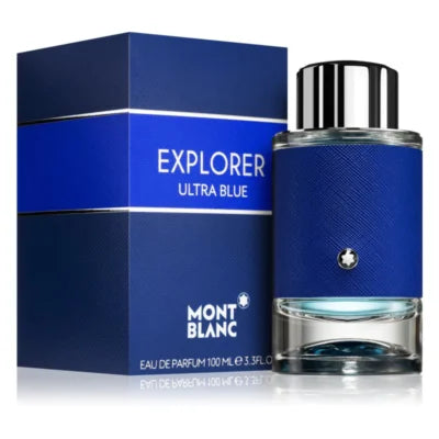 MONT BLANC “EXPLORER ULTRA BLUE” 3.4OZ MEN