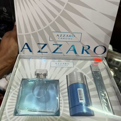SET - AZZARO CHROME “3PCS” MEN
