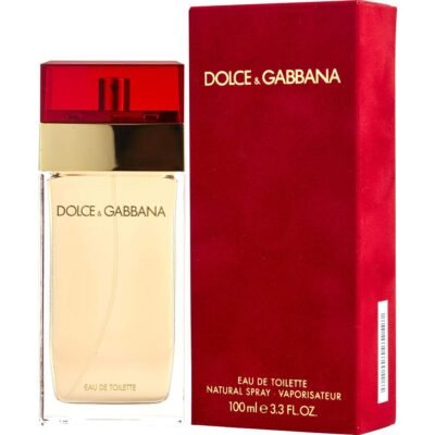 DOLCE & GABANNA “RED” 3.3OZ EDT WOMEN
