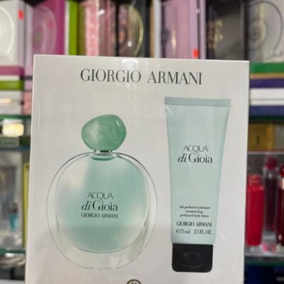 SET - GIORGIO ARMANI "ACQUA DI GIOIA" 3.4 EDP SPR “2PCS” WOMEN