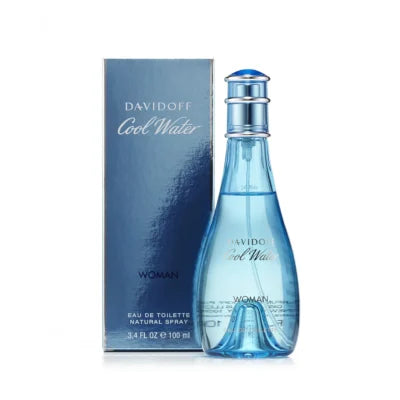 DAVIDOFF "COOL WATER" 3.4OZ EDT SPR WOMEN