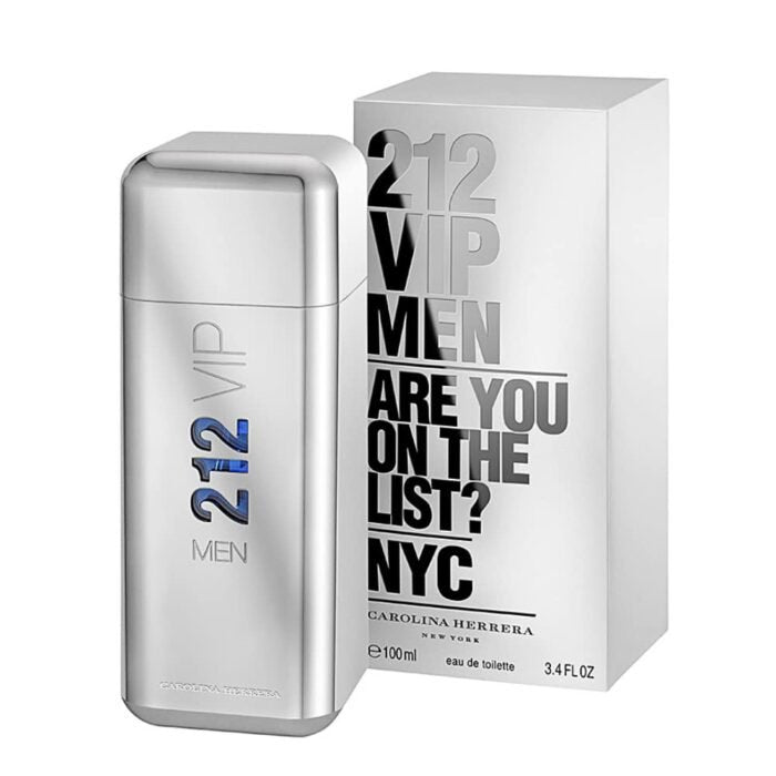 CAROLINA HERRERA "212 VIP" 3.4OZ EDT MEN
