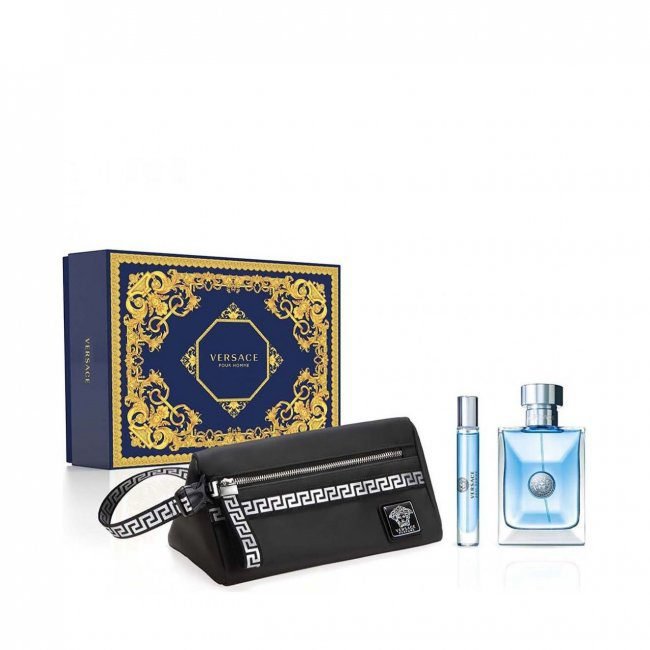 SET - VERSACE "POUR HOMME" "3.4OZ" MEN