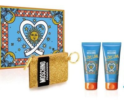 SET - MOSCHINO “I LOVE LOVE” 3.4OZ 4PCS WOMEN
