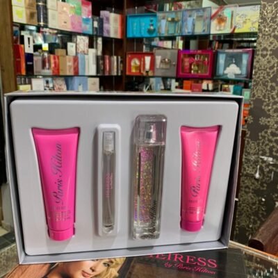 Set 4 Piezas Heiress Para Mujer De Paris Hilton 100ml