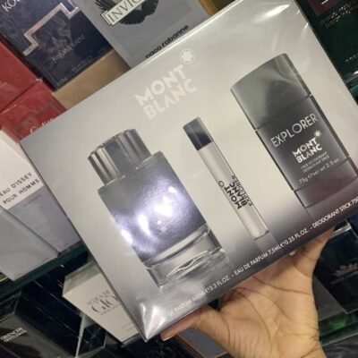 SET - MONT BLANC “LEGEND” 3.4OZ EDT 3PCS MEN