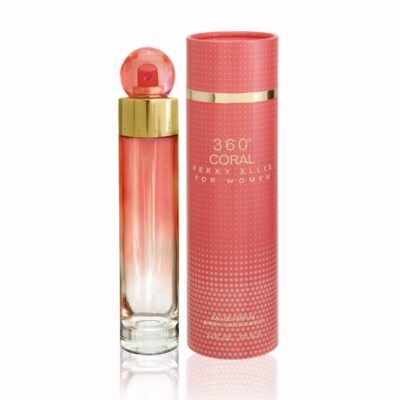 PERRY ELLIS “360 CORAL” 3.4OZ EDP WOMEN