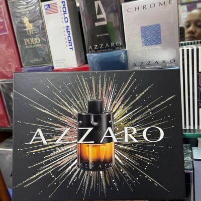 SET - AZZARO "THE MOST WANTED" 3.4OZ PARFUM "3PCS" SPR MEN