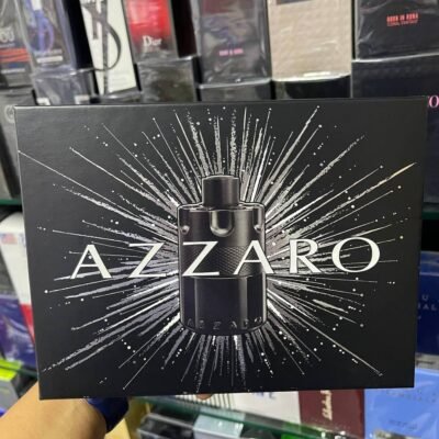 SET - AZZARO "THE MOST WANTED" INTENSE EDP "3PCS" 3.4OZ MEN