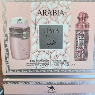 SET - EMPER LE CHAMEAU "ARABIA HAYA" 2PCS 3.4OZ EDP