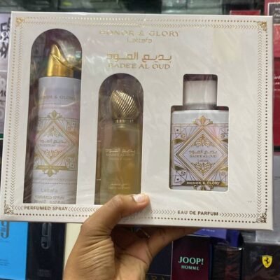 SET - LATTAFA “HONOR & GLORY” 3PCS 3.4OZ EDP