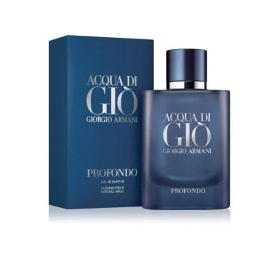 GIORGIO ARMANI “ACQUA DI GIO PROFONDO” 3.4OZ EDP SPR MEN