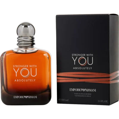 EMPORIO ARMANI "STRONGER YOU ABSOLUTELY" 3.3OZ EDP MEN