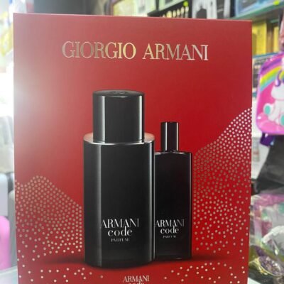 SET - GIORGIO ARMANI "ARMANI CODE PARFUM" “2PCS” EDP SPR MEN