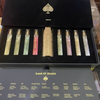 SET - GAME OF SPADE COFFRET 9PCS 10ML METAL CASE