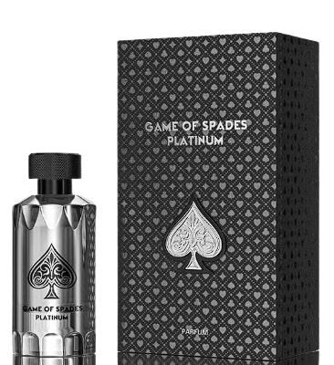 JO MILANO "GAME OF SPADE PLATINUM" 3.4OZ PARFUM