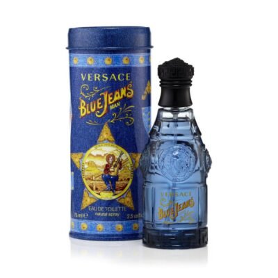 Versus Blue Jeans For Men Versace Eau De Toilette 2.5