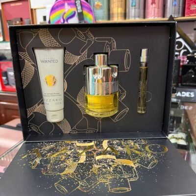 SET - AZZARO "WANTED" 3PCS MEN